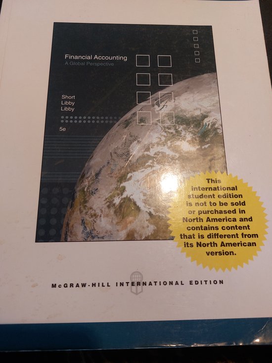 9780071106931 Financial Accounting Financial Accounting A Global Prospective
