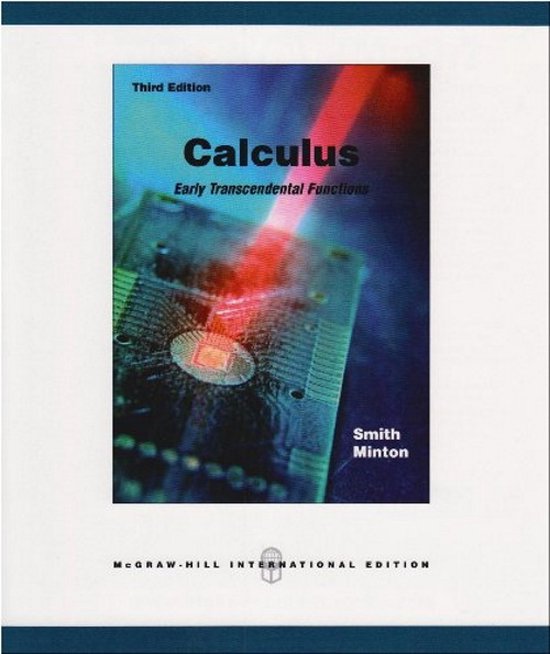 9780071108072 Calculus
