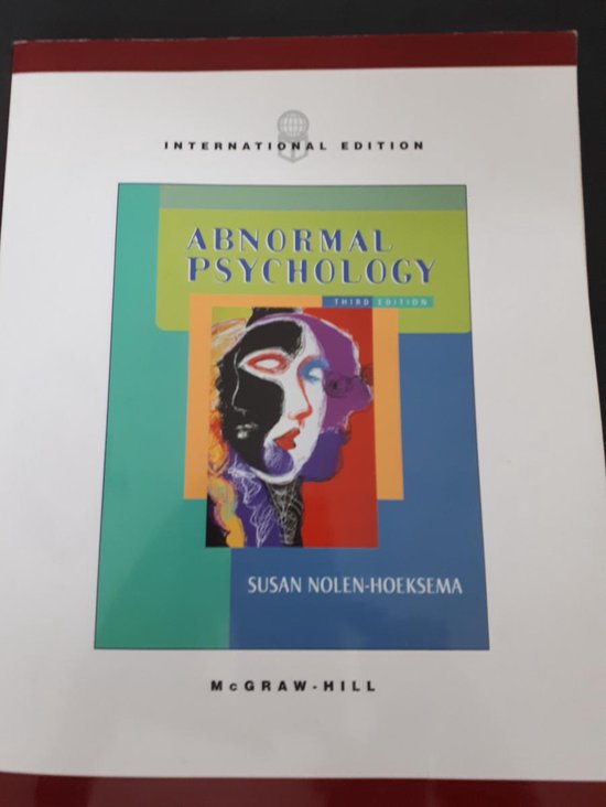 9780071214957 Abnormal Psychology
