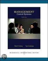 9780071254106 Management Control Systems