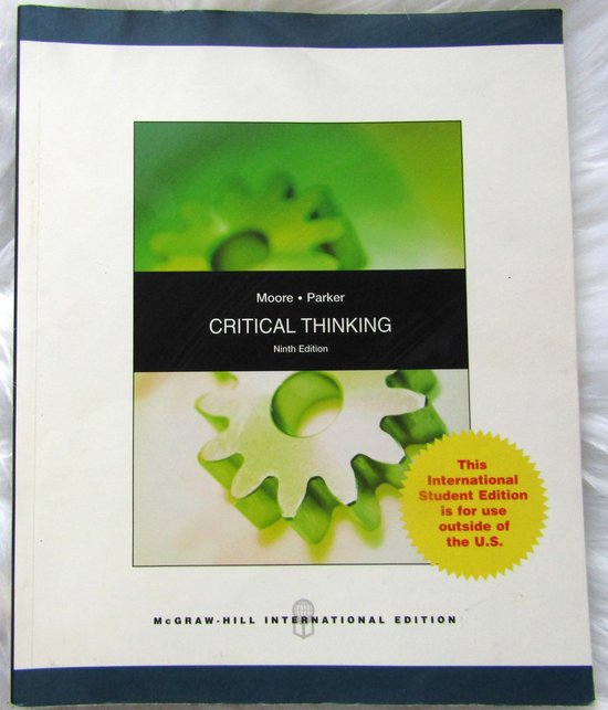 9780071280419 Critical Thinking