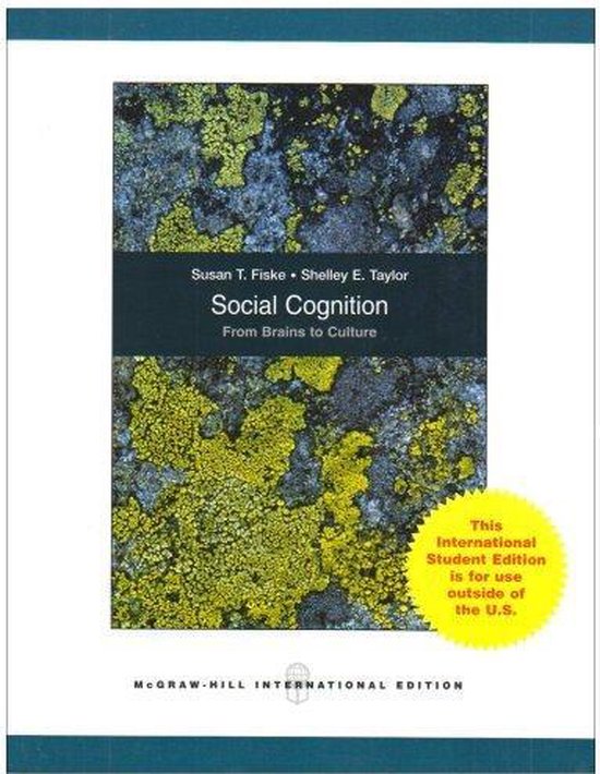 9780071284868 Social Cognition From Brains To Culture
