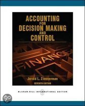 9780071289641 Accounting For Decision Making And Control