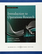 9780071324830 INTRODUCTION TO OPERATIONS RESEARCH