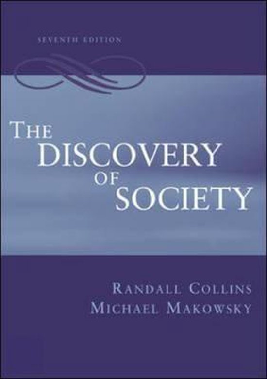 9780072507362 The Discovery of Society