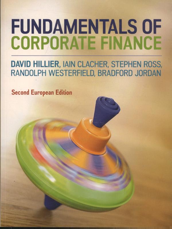 9780077149772 Fundamentals Of Corporate Finance