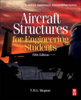 9780080969053 Aircraft Structures For Engineering Students