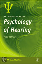 9780125056281 An Introduction to the Psychology of Hearing