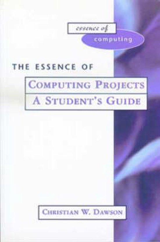 9780130219725 The Essence of Computing Projects