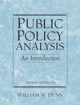 9780130976390 Public policy analysis