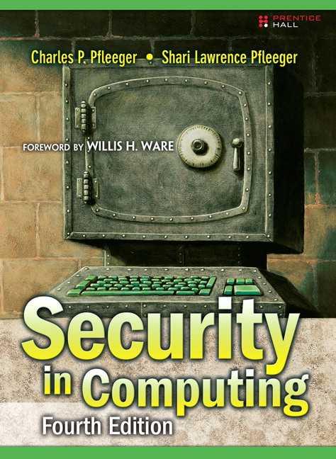 9780132390774 Security in Computing