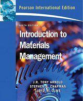 9780132425506 Introduction To Materials Management