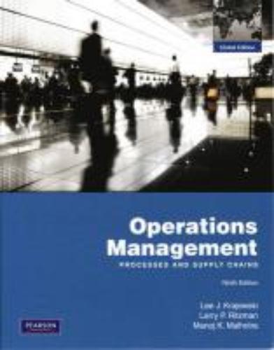 9780132458917 Operations Management