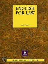 9780134012094 English For Law 1st Edition  Paper
