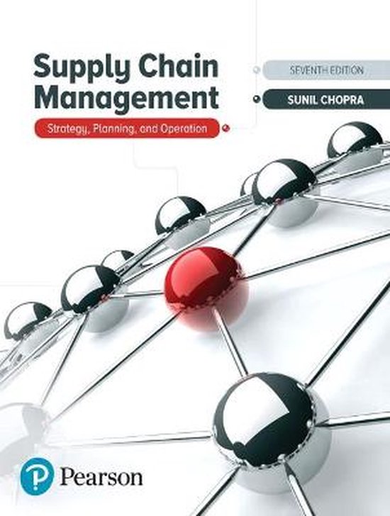 9780134731889 Supply Chain Management