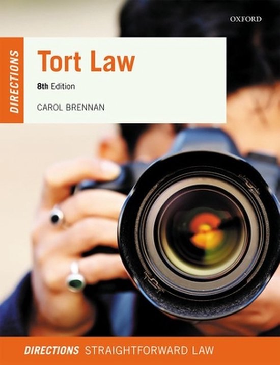 9780192855367 Tort Law Directions