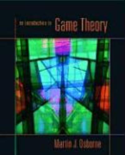 9780195128956 An Introduction To Game Theory