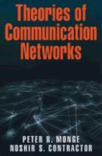 9780195160376 Theories Communication Networks P