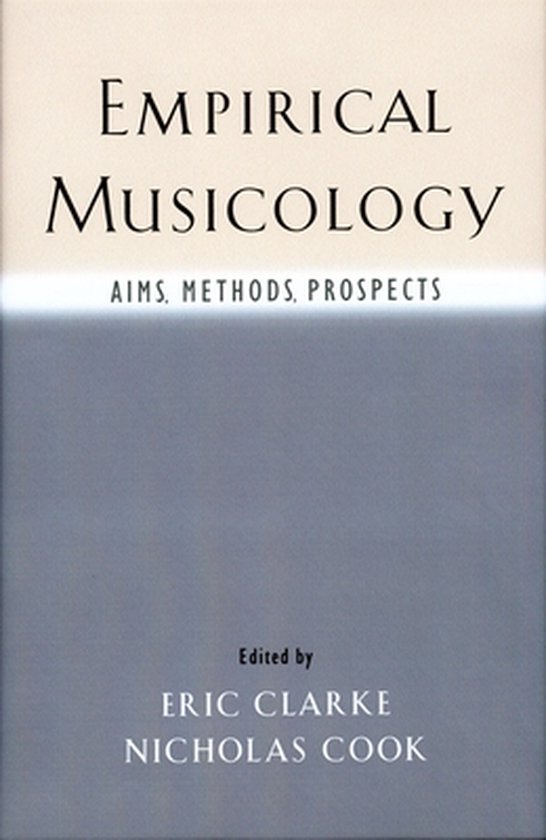 Empirical Musicology Aims Mthd P