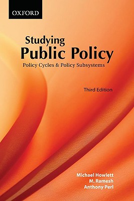 9780195428025 Studying Public Policy 3e P