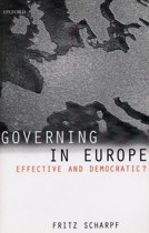 9780198295464 Governing in Europe