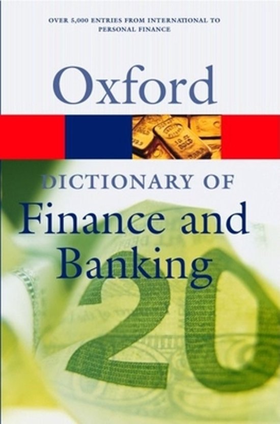 9780198607496 Oxford Dictionary of Finance and Banking