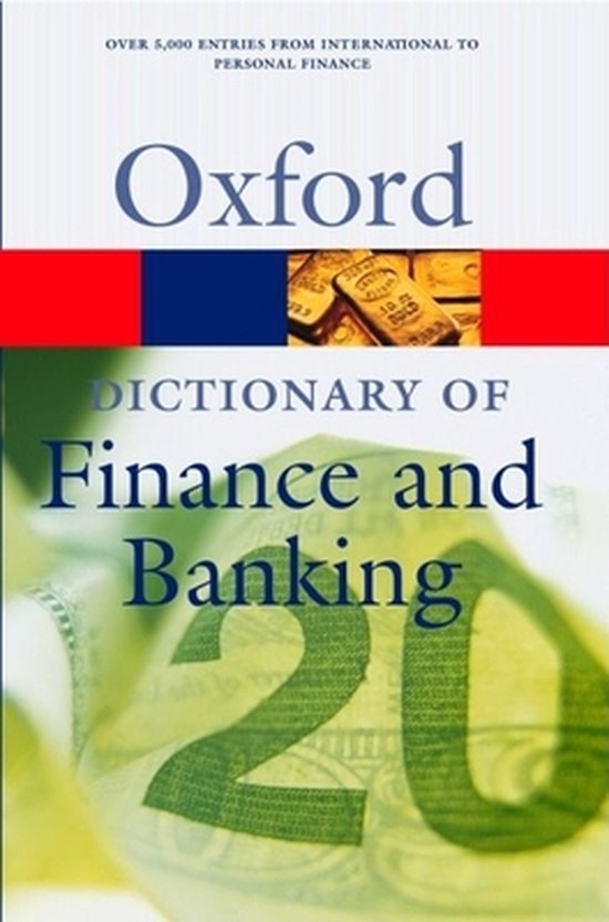 9780198607496 A Dictionary of Finance and Banking