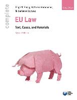 9780198725770 Complete EU Law