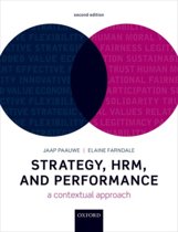 9780198808596 Strategy HRM and Performance