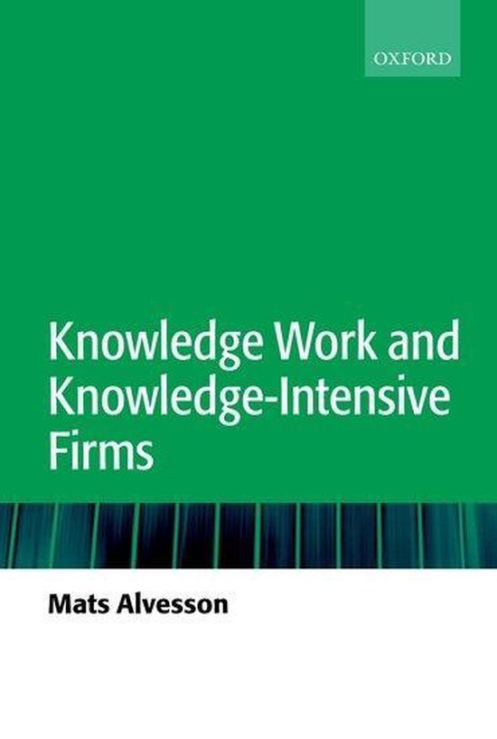 9780199268863 Know Work Knowinten Firms P