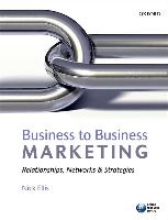 9780199551682 Business To Business Marketing P