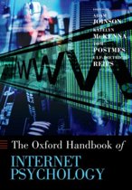 9780199561803 Oxf Handb Internet Psychology Olp P