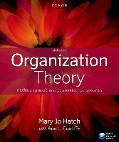 9780199640379 Organization Theory