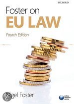 9780199670796 Foster on EU Law