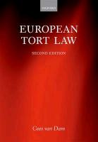 9780199672264 European Tort Law