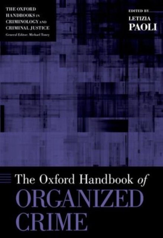 9780199730445 The Oxford Handbook of Organized Crime