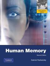9780205024520 Human Memory