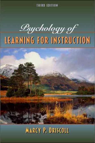 9780205375196 Psychology Of Learning For Instruction