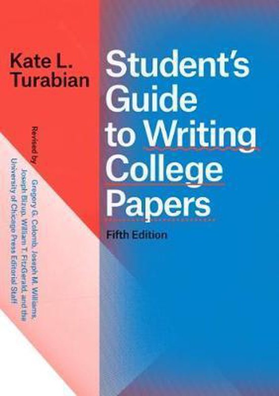 Student's Guide to Writing College Papers, Fifth Edition