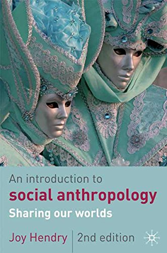 9780230005273 An Introduction To Social Anthropology