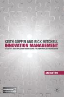 9780230205826 Innovation Management