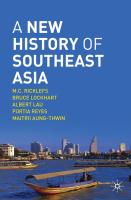 9780230212145 A New History Of Southeast Asia