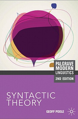 9780230243941 Syntactic Theory
