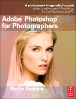 9780240526041 Adobe Photoshop CS6 for Photographers