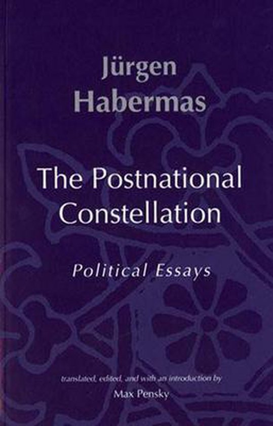 9780262582063 The Postnational Constellation