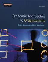 9780273651994 Economic Approaches to Organizations