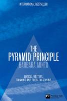 9780273710516 The Pyramid Principle