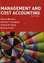 9780273711490 Management And Cost Accounting