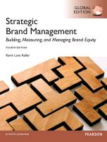 9780273779414 Strategic Brand Management