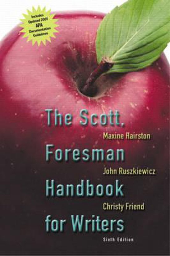 9780321125613 The Scott Foresman Handbook APA Update